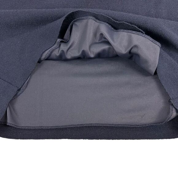 RODIER Womens Classic Dark Blue Medium Wool Blend Pull On Skirt - Picture 5 of 7